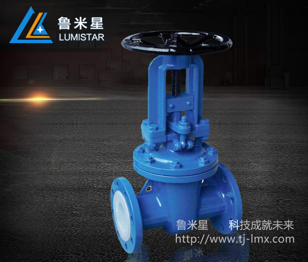 防腐閥門：襯氟閘閥